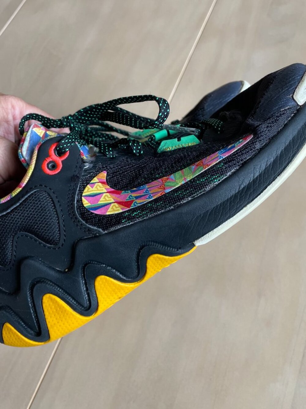 Entire Closet $5! Nike Kids' Giannis Immortality 2 Kaleidoscope Basketball Shoes - Picture 4 of 10